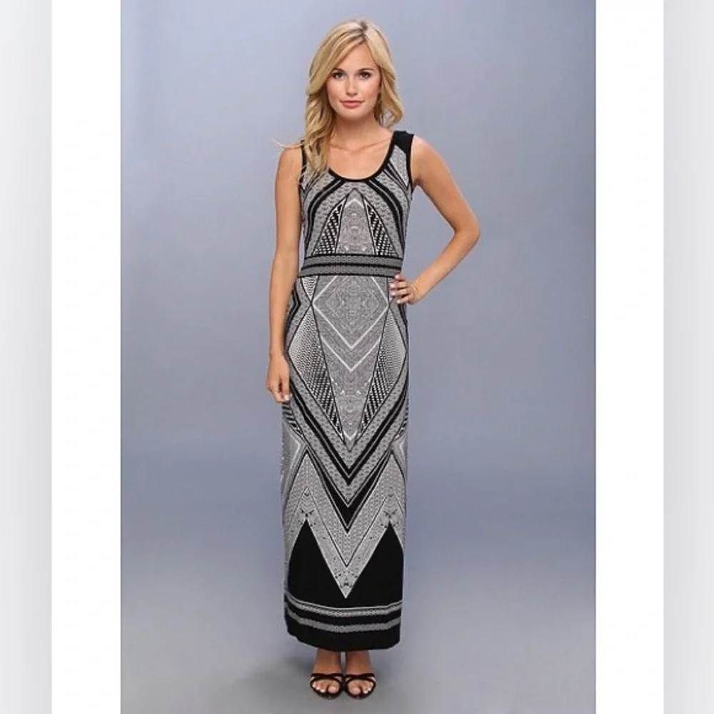 Calvin Klein Maxi Dress Sleeveless Scoop Neck (Women’s 6) - Picture 1 of 6